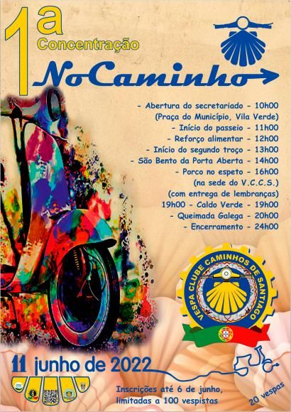 VESPA CLUBE CAMINHOS DE SANTIAGO