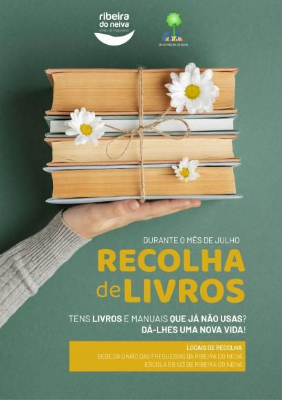 RECOLHA DE LIVROS E MANUAIS ESCOLARES