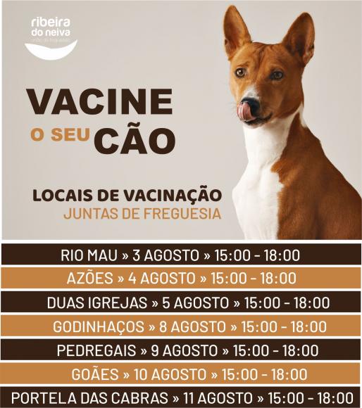 AVISO - VACINAÇÃO ANTIRRÁBICA