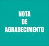 NOTA DE AGRADECIMENTO